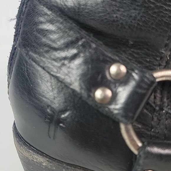 Frye Tabitha Harness Leather Women's Ankle Boots - Picture 10 of 14